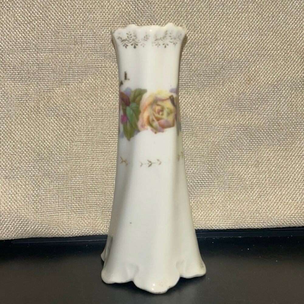 Antique Porcelain Hatpin Holder by Zeh, Scherzer & Co.